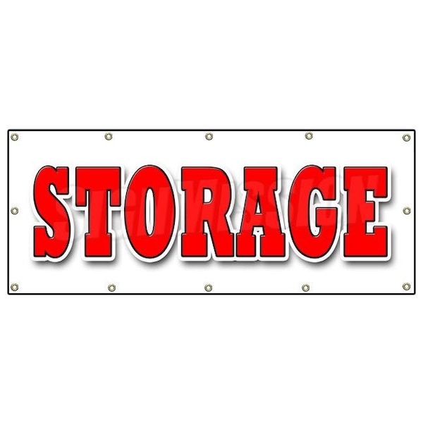 Signmission STORAGE BANNER SIGN long short term climate controlled secure indoor B-120 Storage - main
